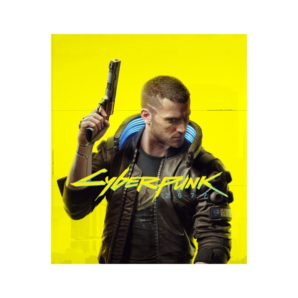 Cyberpunk 2077 game cover art