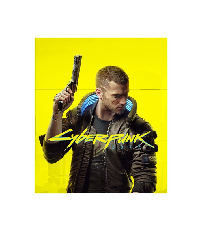 Cyberpunk 2077 game cover art