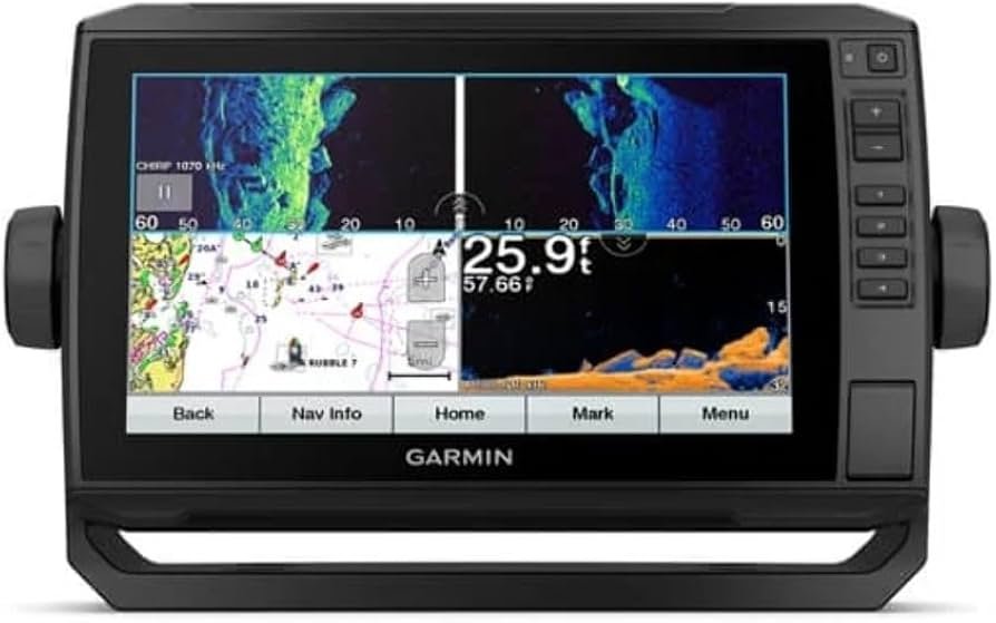 Garmin ECHOMAP UHD 94sv fish finder with GT56UHD-TM transducer display