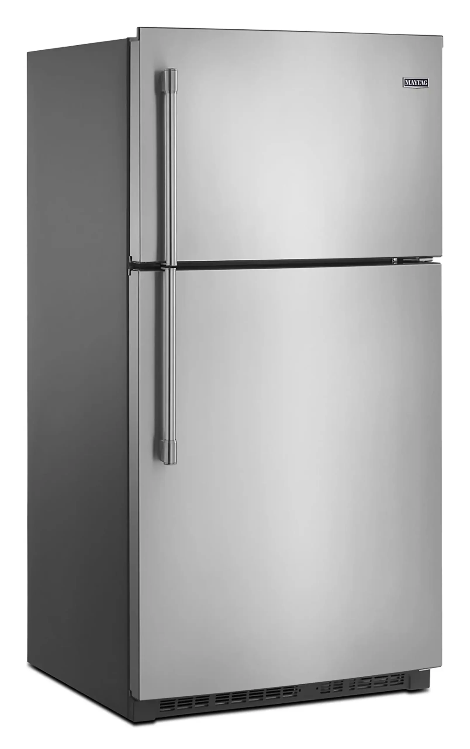 Maytag Top-Freezer Fridge Front Maytag Top-Freezer Refrigerator front view