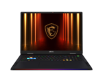 MSI Raider A18 HX gaming laptop RGB keyboard and large display