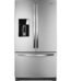 Whirlpool WRF989SDAM side-by-side fridge front view