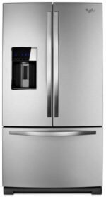 Whirlpool WRF989SDAM fridge side view